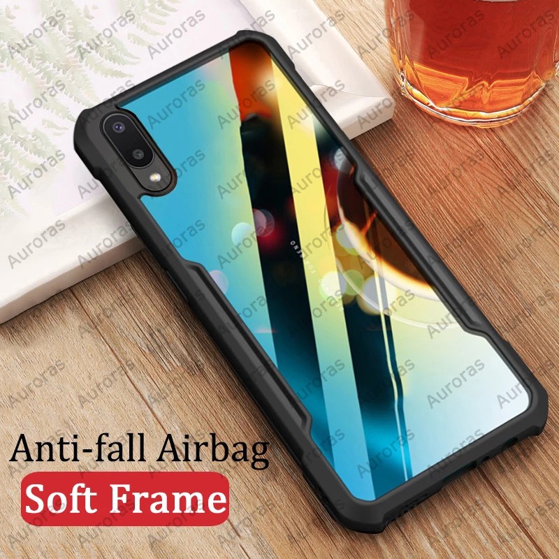 3-IN1 Case SAMSUNG AO2/ M02  + Tempered Glass Layar + Camera (2-IN1) Softcase SAMSUNG A02/ M02