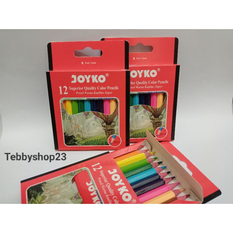 

Pensil warna JOYKO kecil pensil warna Joyko panjang 12 warna