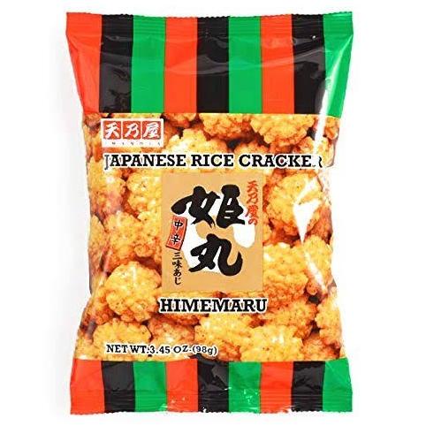 

HIMEMARU AMANOYA JAPANESE RICE CRACKER 98GRAM SNACK IMPORT JEPANG
