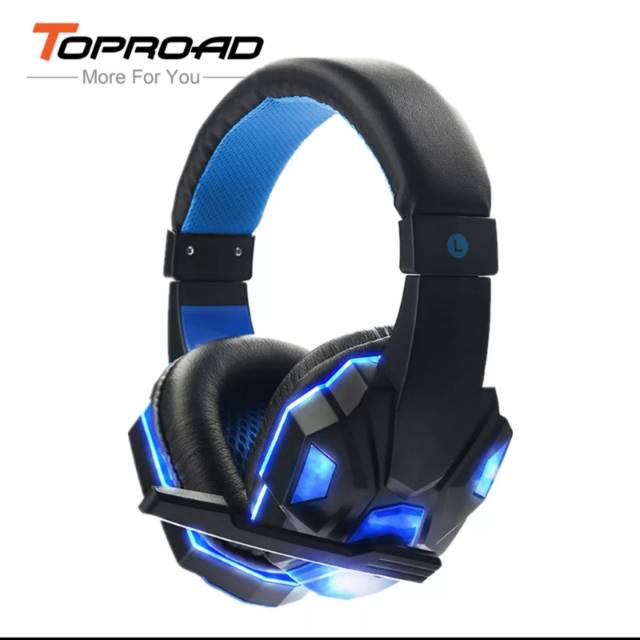 Headset gaming dengan lampu