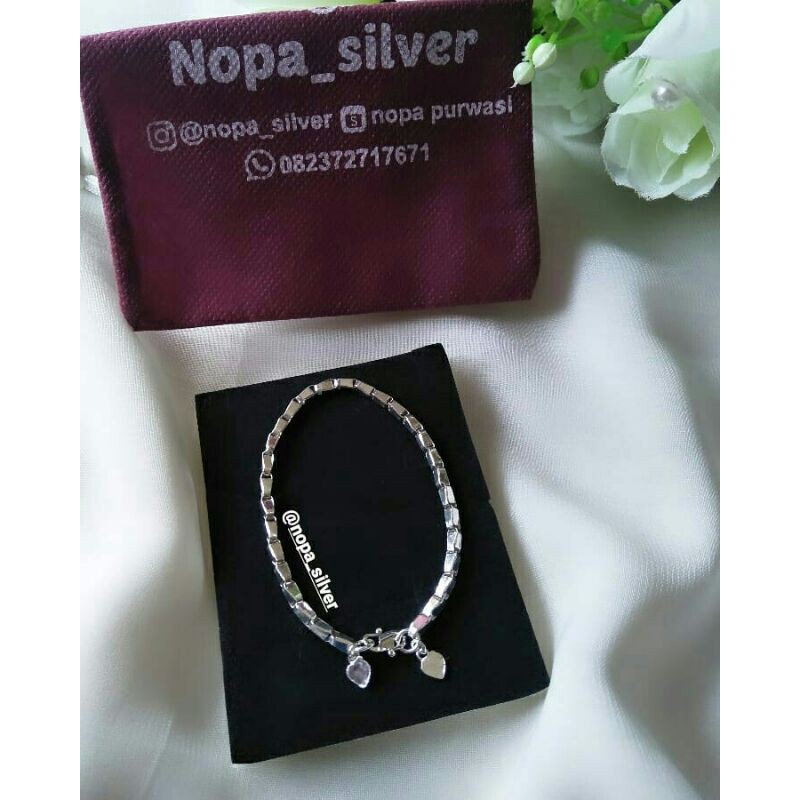 GELANG PADI DEWASA/PERAK MURNI