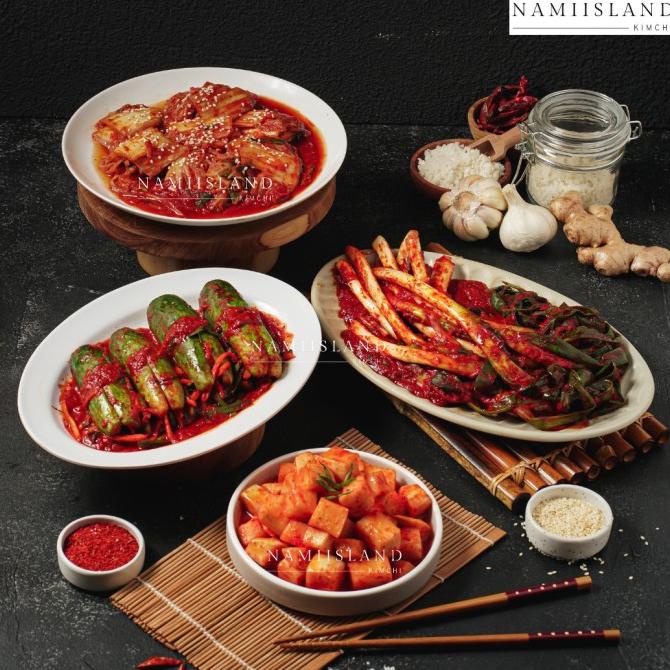 

MIX KIMCHI 4 Varian | Berat Total 1 Kg