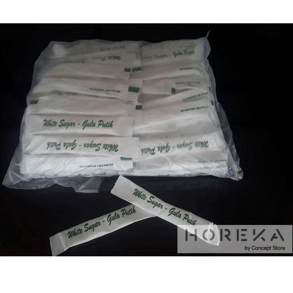 

BESTSELLER Gula Pasir Putih (White Sugar) Kemasan Stick 125pcs TERMURAH