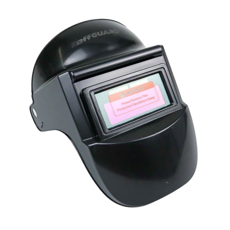 TaffGUARD Helm Las Otomatis Auto Darkening Solar Welding Helmet - JJ192 - Black