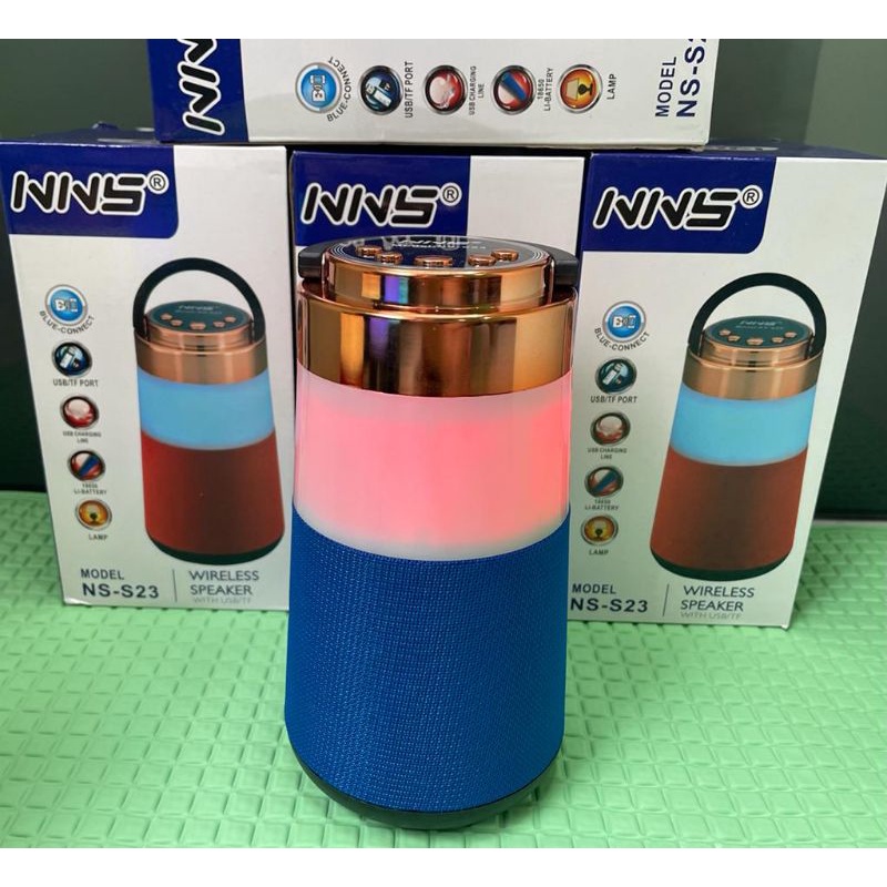 speaker bluetooth NNS S23 LED