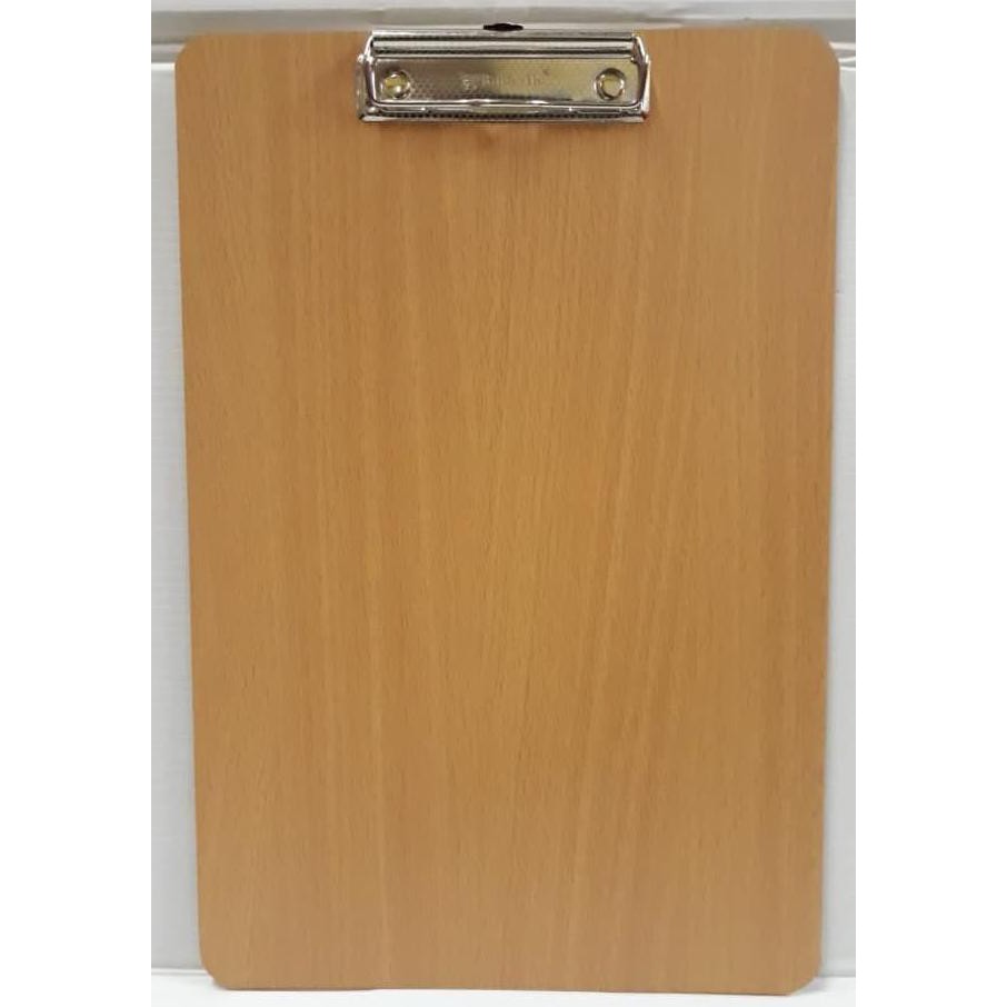 

BARANG BARU LUSIN Wooden Clipboard Papan Jalan Ujian Kayu - Butterfly MURAH!