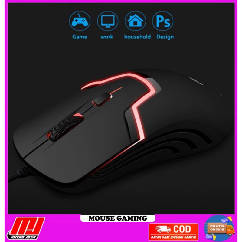 Mouse Gaming USB HP M100 Optical Sensor High DPI