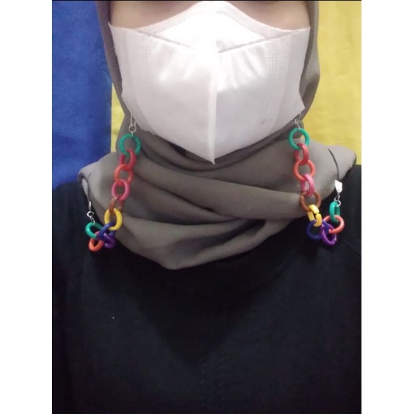 [COD]Kalung Masker / Masker Tali Gantung / Face Mask Lanyard / Kalung Masker Korea