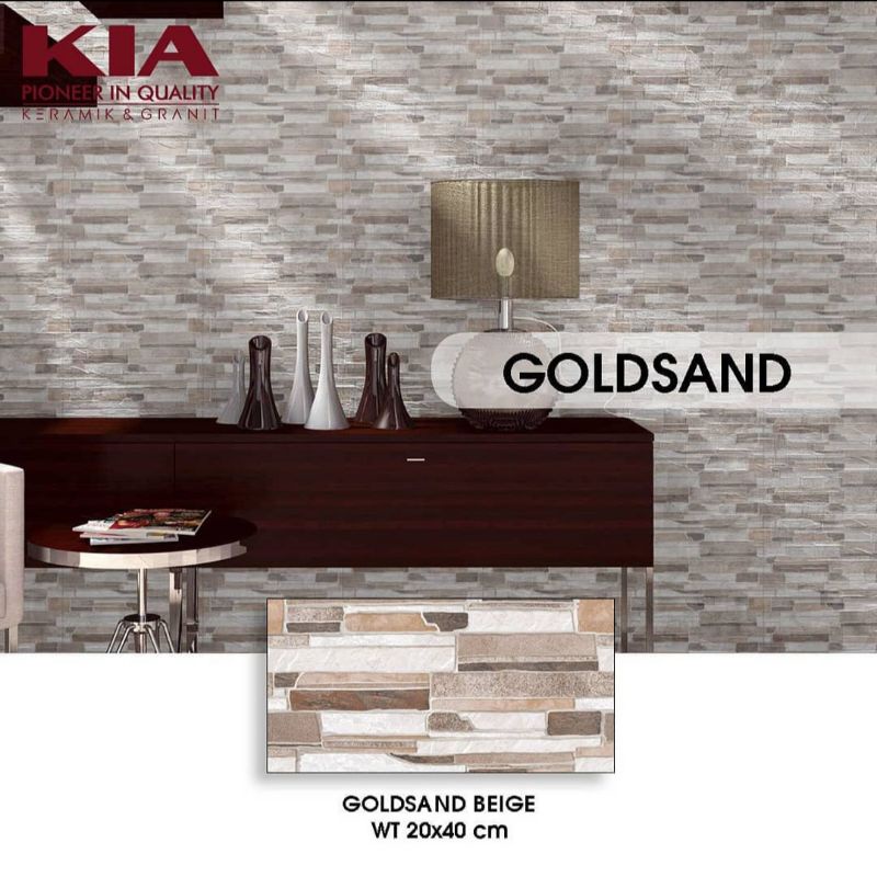 Keramik Dinding Batu Alam 20x40 KIA kasar
