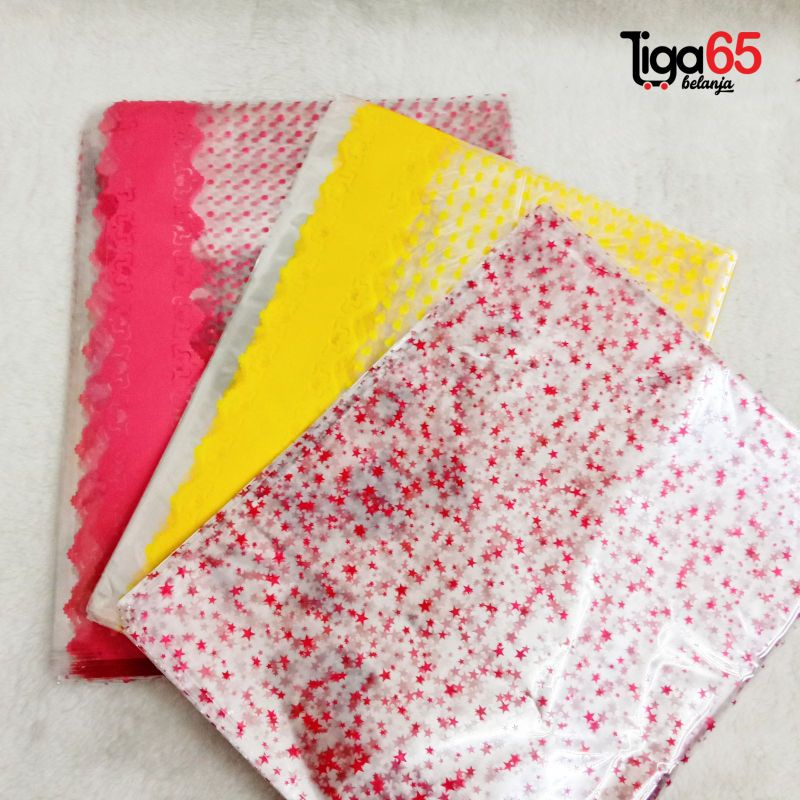 365 OPP Plastik Ulang Tahun Bingkisan Souvenir / PLASTIK OPP PACKING 35X55