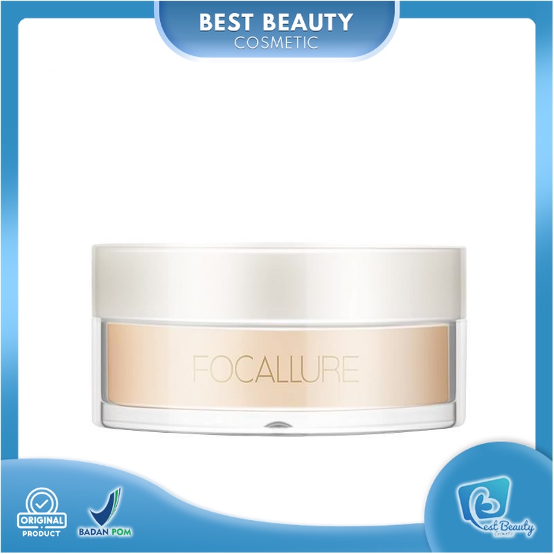 ★ BB ★ Focallure #PerfectBase Oil-Control Loose Powder Silky Smooth Setting Powder | FA-201 Focallure Poreless matte loose powder - FA 201