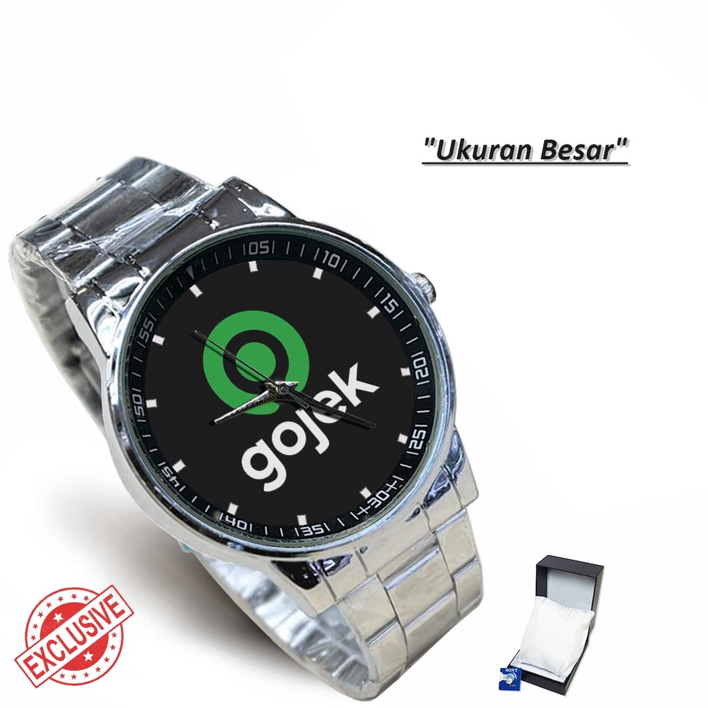 Jam Tangan Rantai Couple GOJEK (Nice)