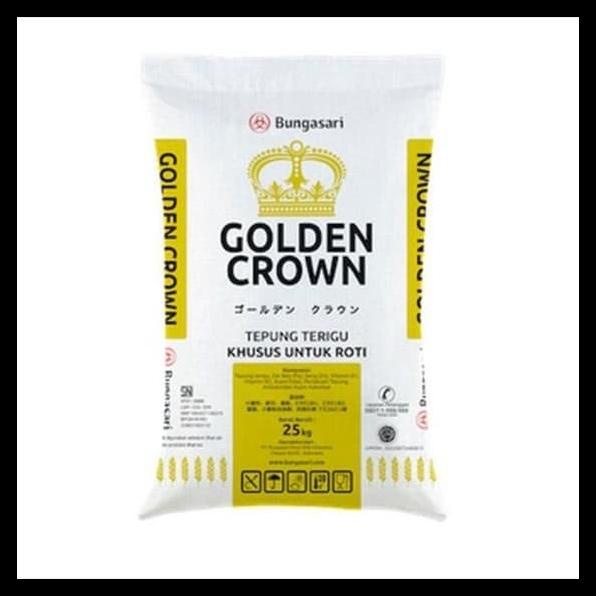 

TERBARUU!! GOLDEN CROWN tepung terigu khusus untuk roti 25kg SALE