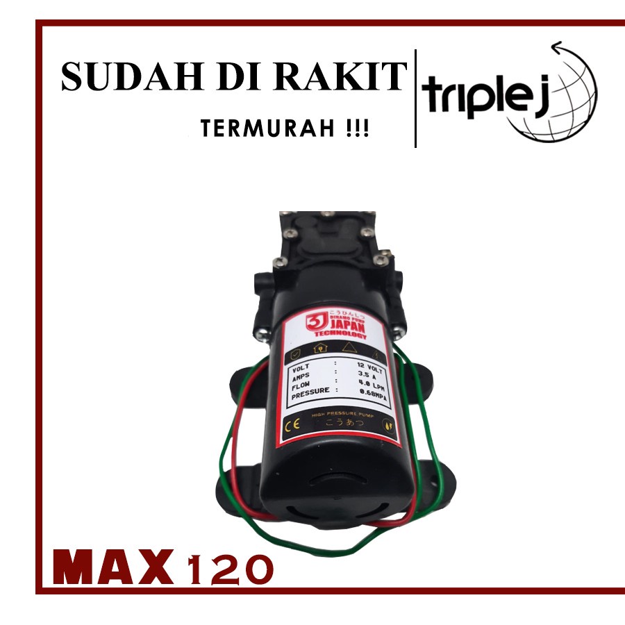Alat Steam Pompa Dc 3J Murah Set Mesin Cuci Ac Motor Mobil Steam