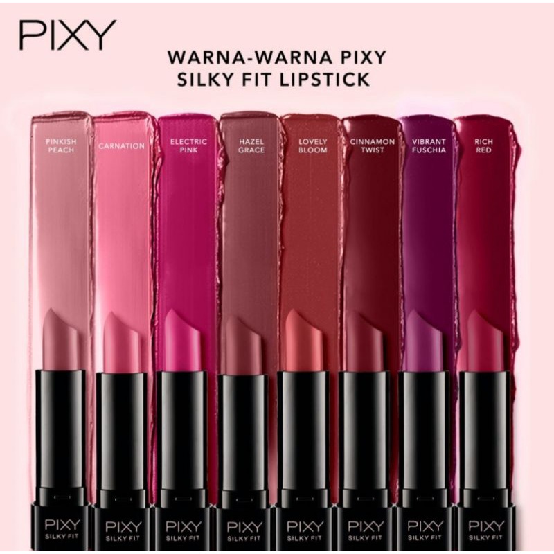 Pixy Silky Fit Lipstick