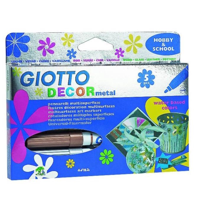 

Giotto Decor Metal / Spidol Paint Marker Metalik