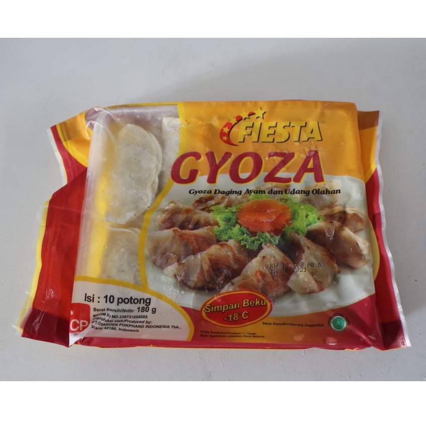 

Fiesta - Gyoza Daging Ayam dan Udang Olahan