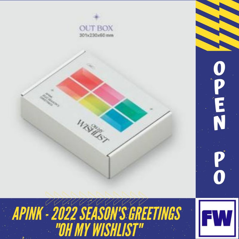 [Pembayaran 1] Apink 2022 Season's Greetings "Oh My Wishlist" Official - Kpop Season's Greetings Off