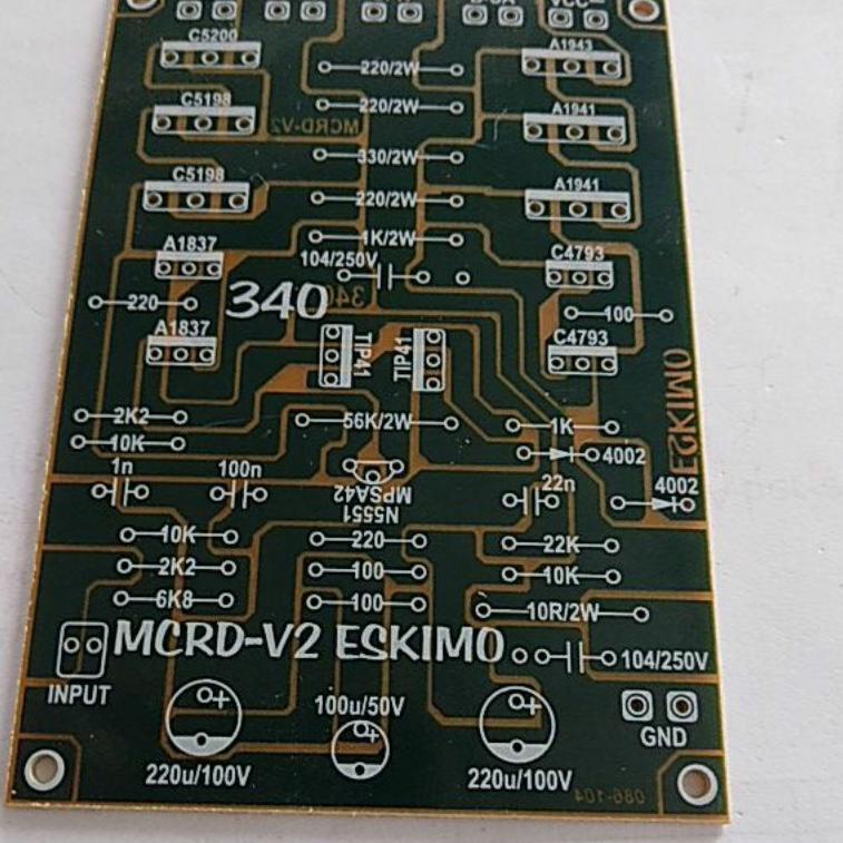 d58➞ PCB POWER MCRD V2 ESKIMO