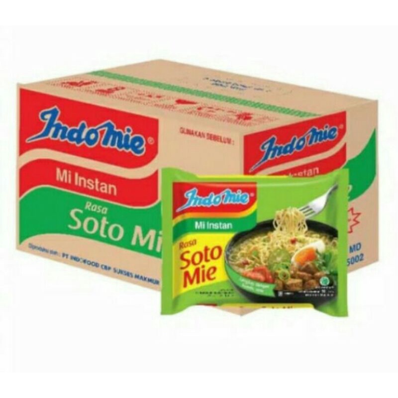 

Indomie soto sekardus isi 40