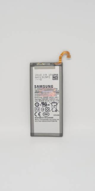 dc88 - Baterai Samsung Galaxy J6 2018 EB-BJ800ABE Original SEIN 100% Battery Batere Batre Batt Bat