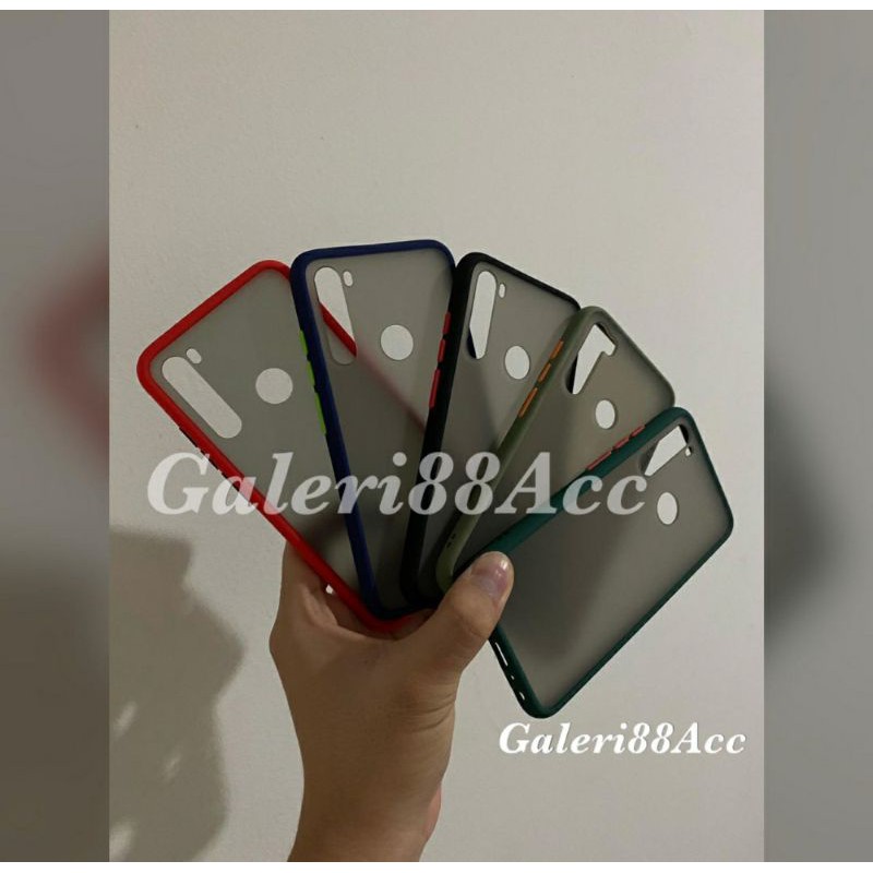 Xiaomi Redmi Note 8 - Redmi Note 8 Pro Case Dove Transparant Slim Fuze Macaron