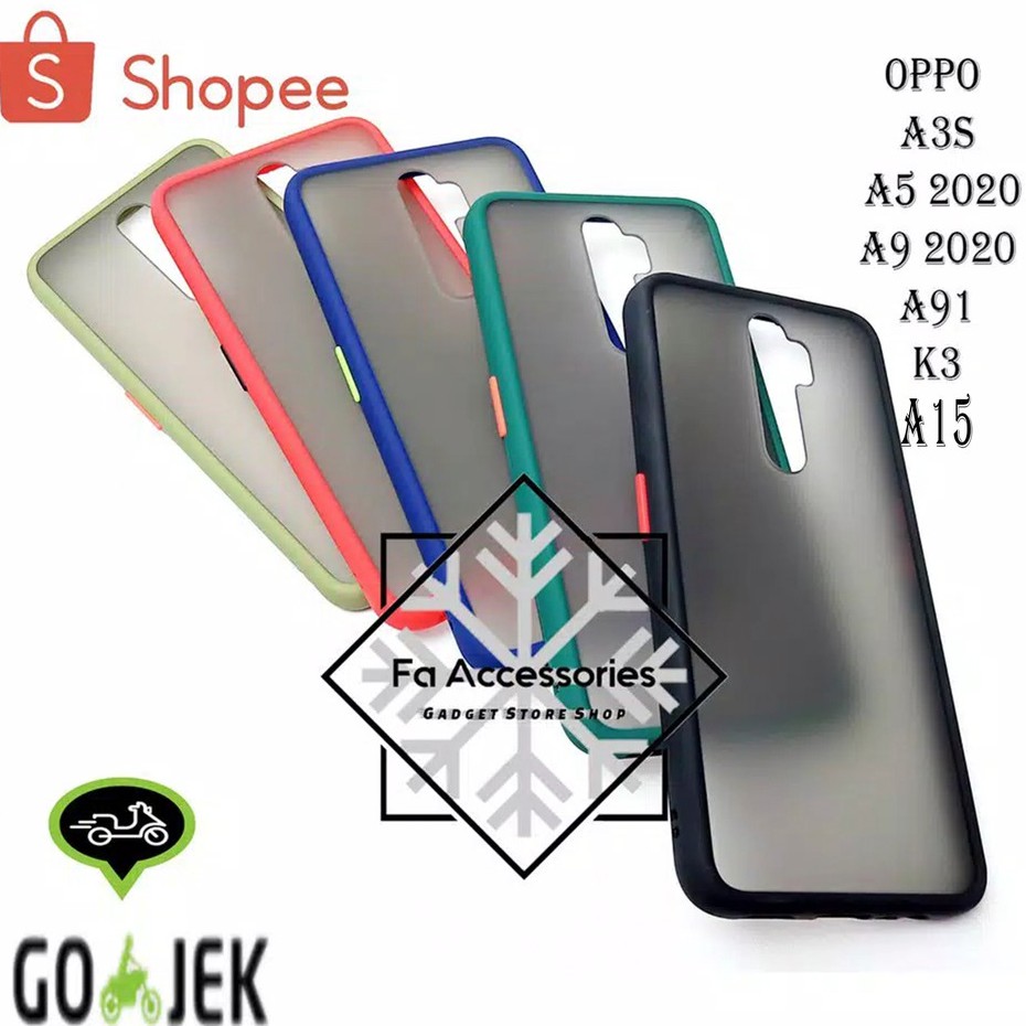 Phone soft Case oppo a15 a15s a16 s a3s a5 a9 2020 a91 K3 softcase casing shock proof