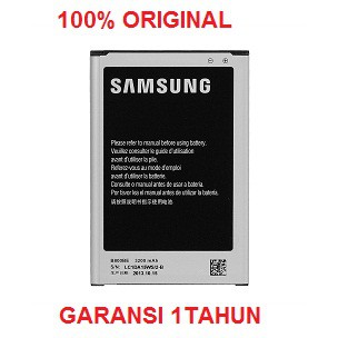 Baterai battery batere SAMSUNG B800BE / Galaxy Note 3 N9000 original100%asli