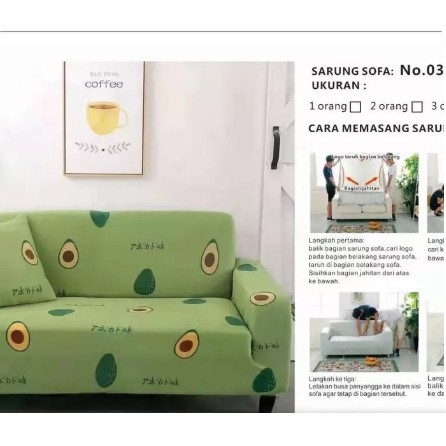 COVER SOFA 3 SEATER IMPOR ELASTIS TERBARU / SARUNG SOFA 3 SEATER (DUDUKAN) MURAH