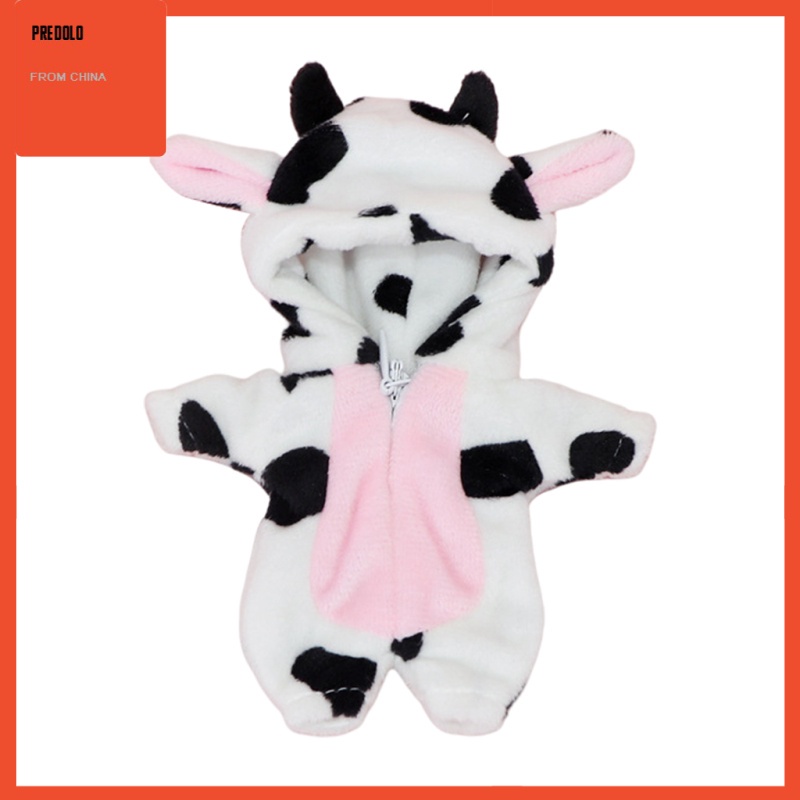 [In Stock] Baby Doll Lovely Animals Plush Pajamas Outfits for OB11 Dolls Nightgown