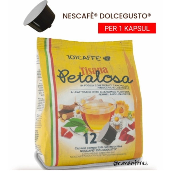 

Nescafe Dolce Gusto Teh PETALOSA Herbal per Kapsul