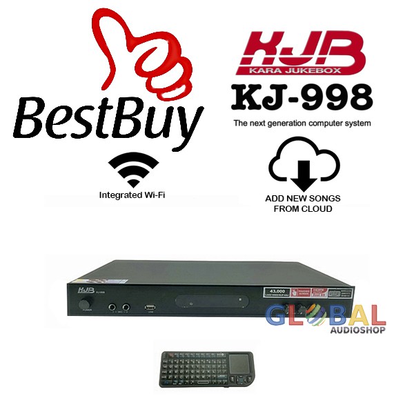 KJB KJ-998 / KJ998 Karaoke Player Include harddisk 2Terra