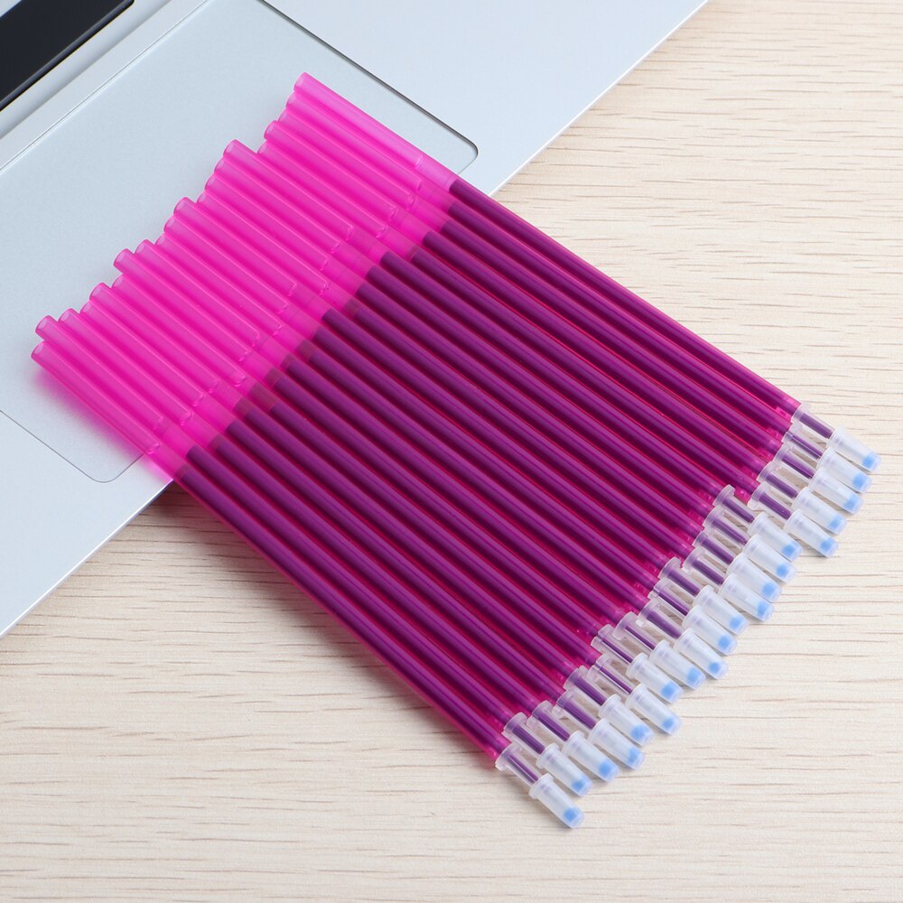 10pcs Erasable Pen Refill Magic Gel Pen Ink Refills Stationery Multicolor Gel-ink Erasable Pens Refill