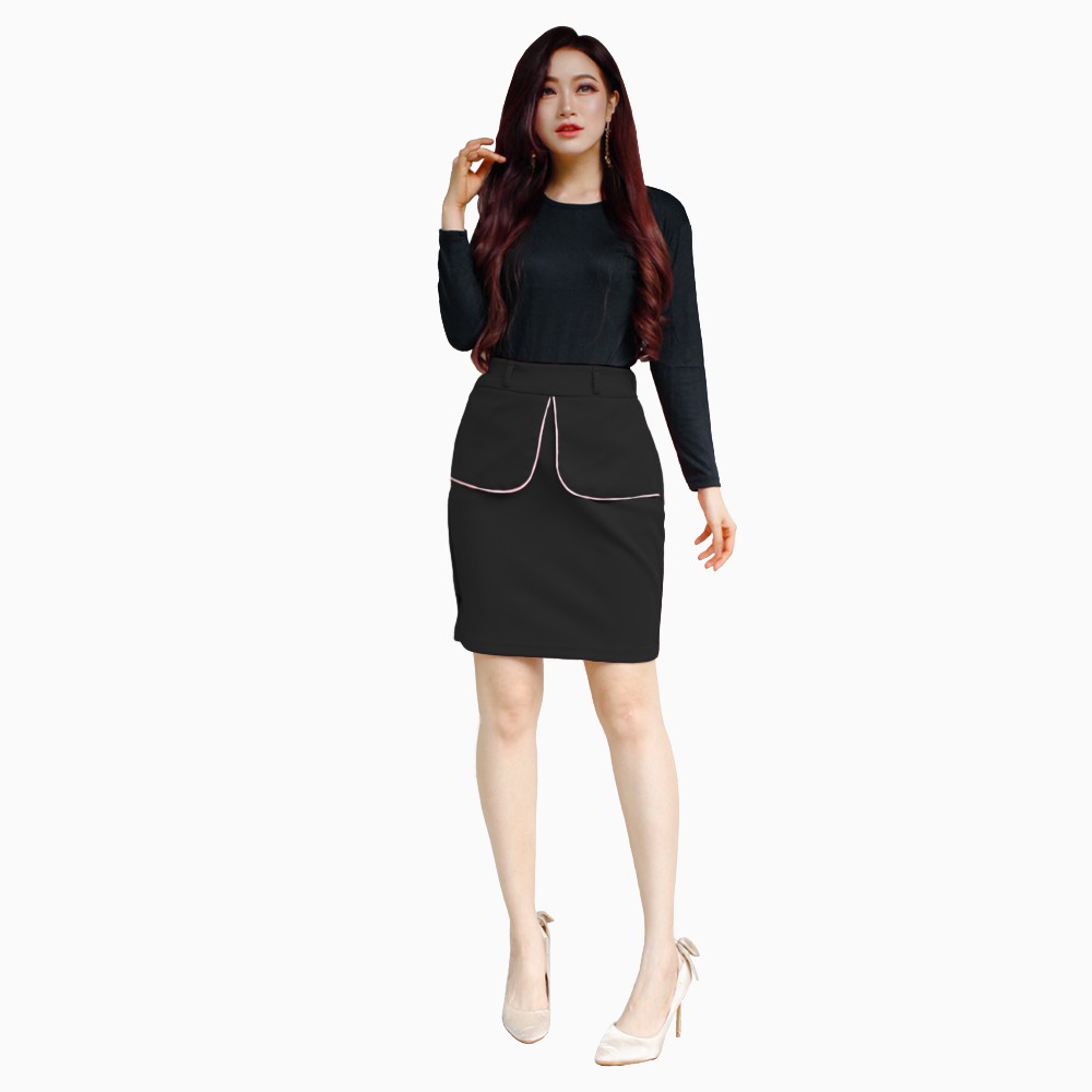 Rok Span Wanita Dewasa Casual Model Terbaru - XSHOP Zwetta