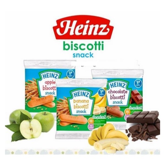 Heinz Biscotti Snack Makanan Bayi Anak Biskuit