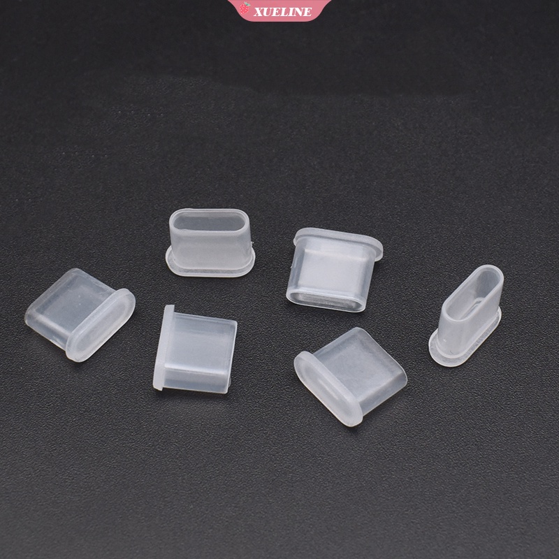 1pc Cover Pelindung Kabel Data / Charger USB Tipe C 3.0 3.1 Transparan