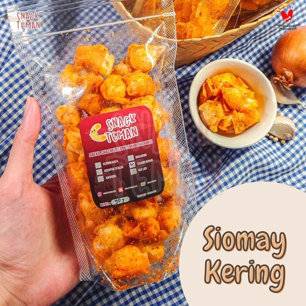 

Siomay Somay Cuanki Mini Kering / Gurilem - SNACK TEMAN