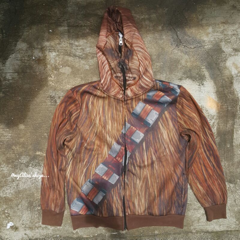 Preloved Hoodie Star Wars chewbacca