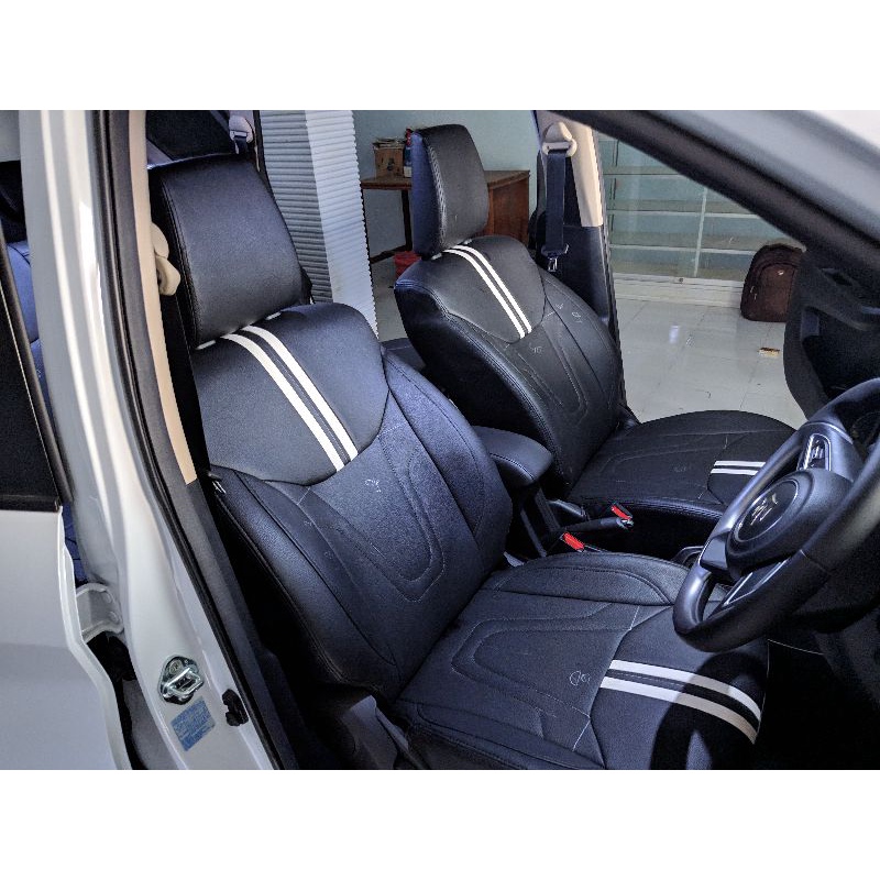 SARUNG JOK MOBIL 3 BARIS SEMUA JENIS MOBIL BAHAN MYO/INNOVA/CARVIERO VITZ