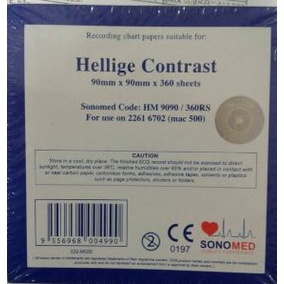 

paper EKG/ECG GE Mac 500 uk 90mm x 90mm x 360sh