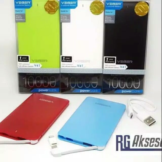 Powerbank Veger 10000 mah