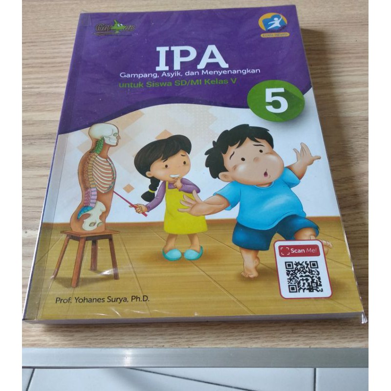 Buku Paket IPA Gasing kelas 5 Gasing,Gampang,Asyik