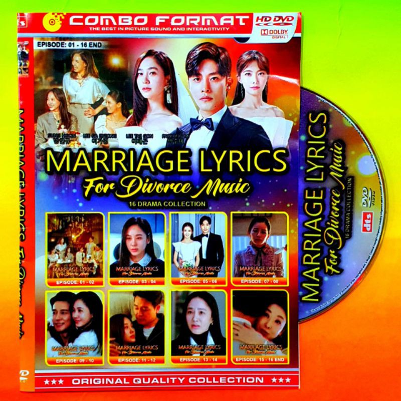 Kaset Video Film Drama Korea Marriage Lyrics Koleksi - Kaset Drakor Terbaru 8 in 1