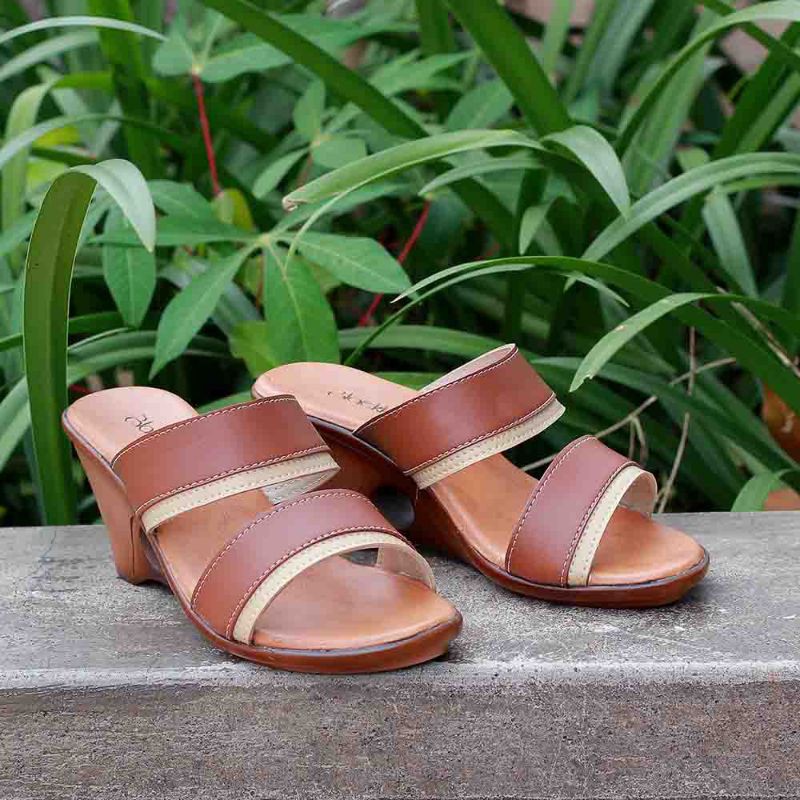 Sandal wedges wanita high quality garansi original