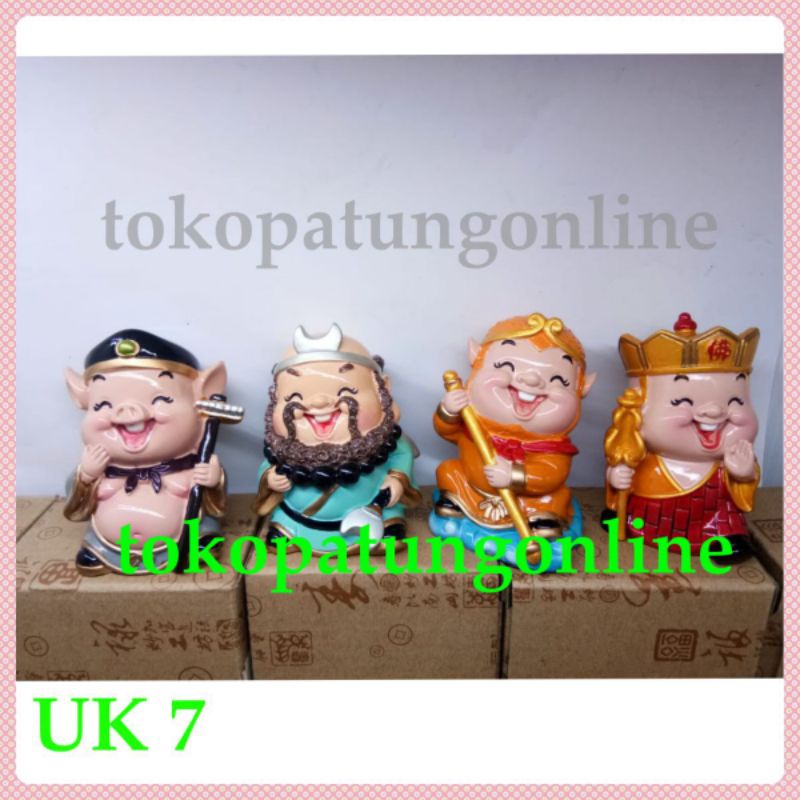 Patung Buddha Dewa Dewi Miniatur uk 7cm