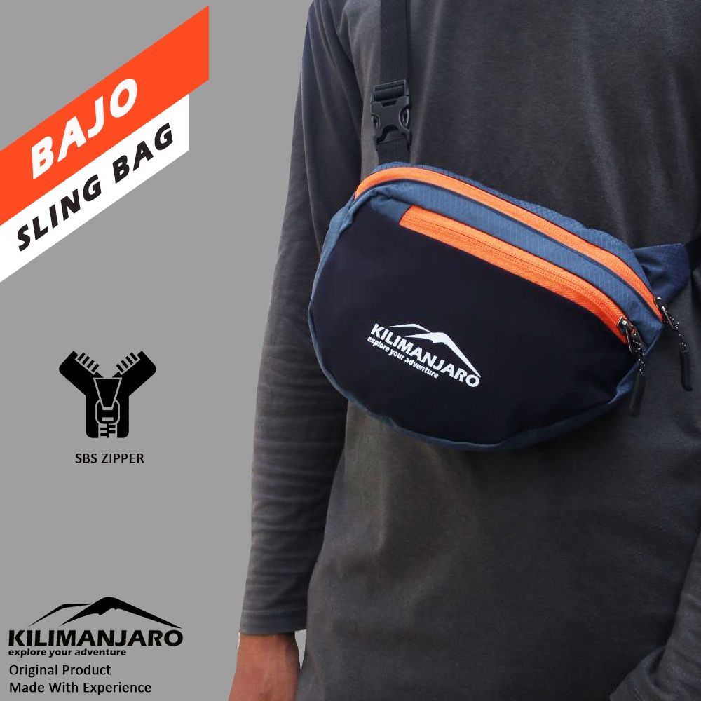 Sling Bag Kilimanjaro Bajo - Waist Bag Kilimanjaro Bajo - Tas Selempang