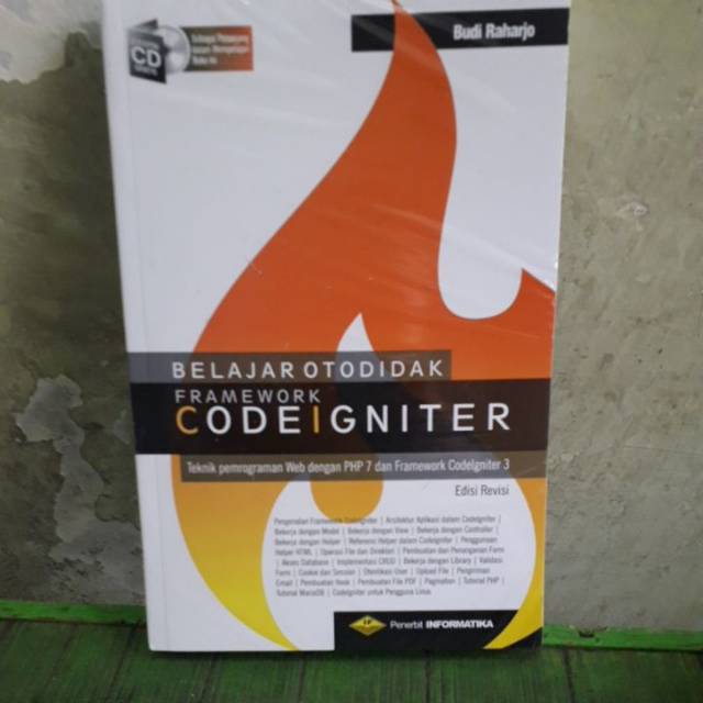 Belajar otodidak framework codeigniter