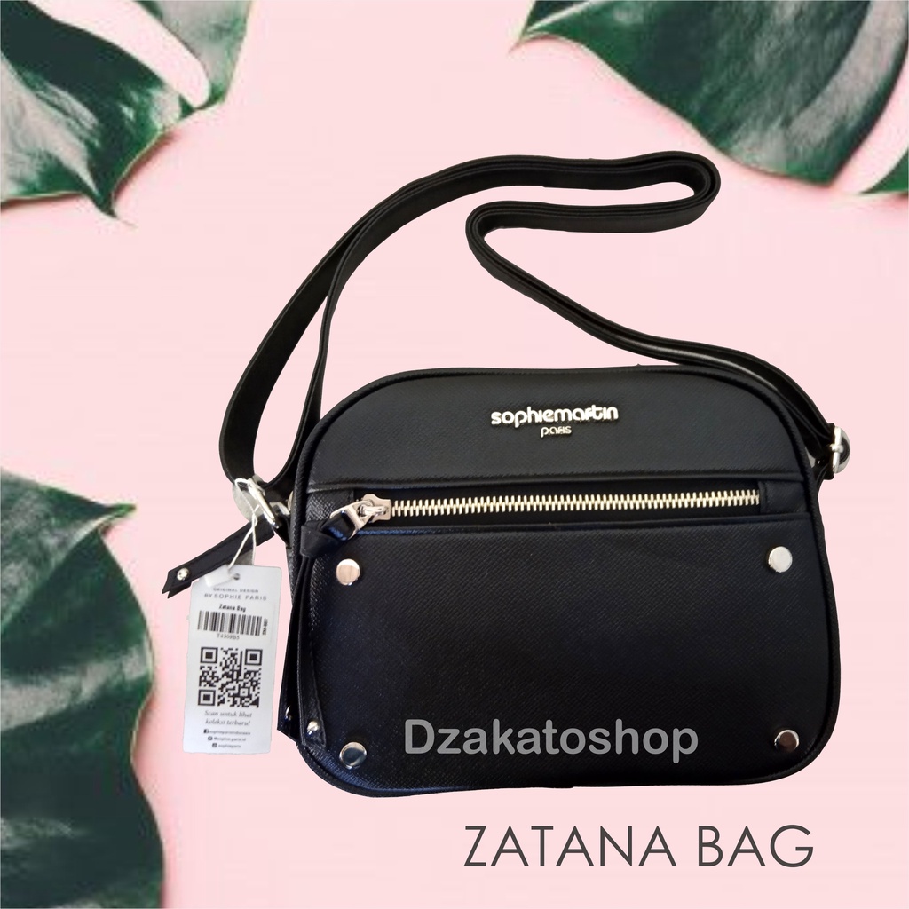 Tas Shopie Martin Paris Terbaru Promo 2025 Kekinian Viral Selempang Hitam Wanita