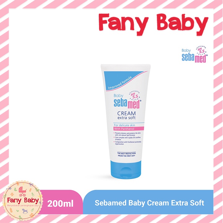 SEBAMED BABY CREAM EXTRA SOFT 200ML