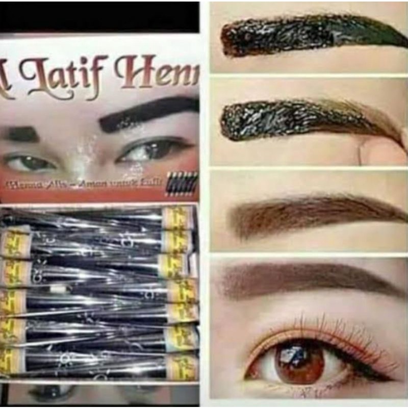 henna alis. hena alis. hena alis temporary alis temporer tinta henna tinta hena tinta temporary